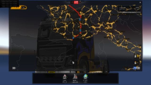 livestream - Euro Truck Simulator 2 MP! Покатушки с грузом, по Европе! смотреть онлайн