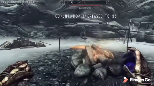Skyrim special edition how to level Up conjuring insanely fast in 2020 смотреть онлайн