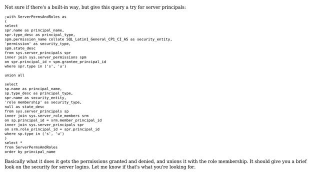 Databases: Listing the existing SQL Server Logins and Users (2 Solutions!!) смотреть онлайн