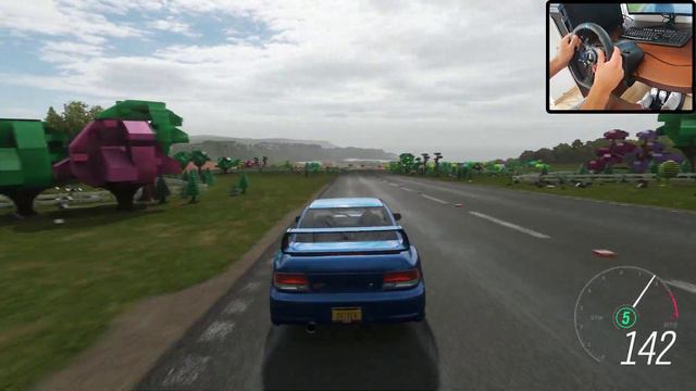 Subaru Impreza 22B STI 1998 | Forza Horizon 4 | Logitech G29 Gameplay смотреть онлайн