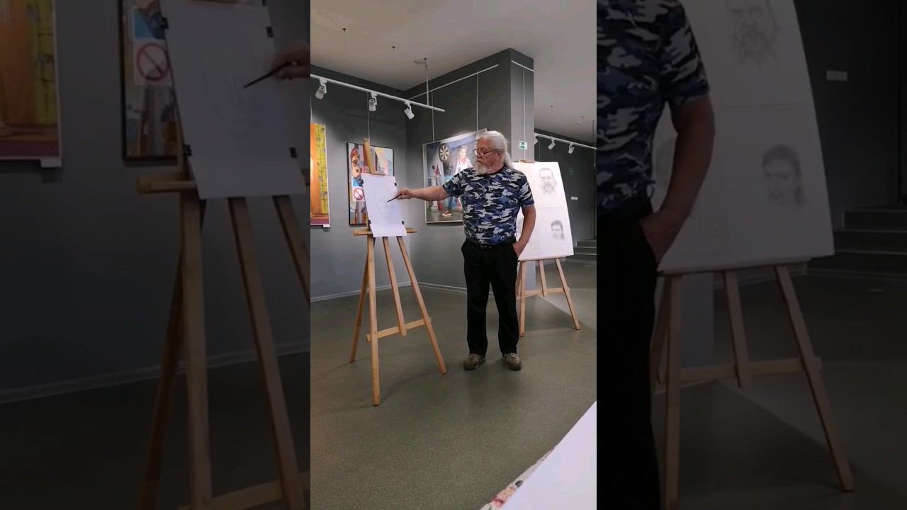 Попала на мастер класс по портретам смотреть онлайн