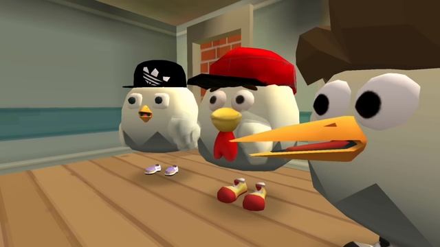 ?МЕМЫ В ЧИКЕН ГАН! FUNNY MOMENTS CHICKEN GUN №4? смотреть онлайн