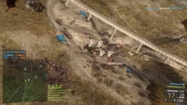 [Battlefield 4] Golmud Railway Attack Helicopter Gunning with Amazing Pilot ProLosco смотреть онлайн