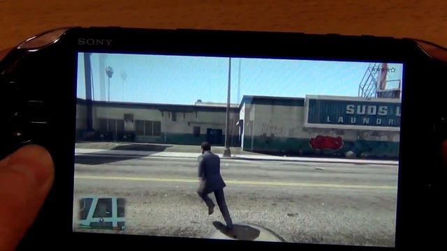 GTA V on PS Vita смотреть онлайн