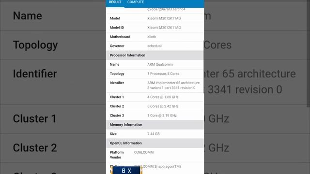 POCO F3 Geekbench 5 смотреть онлайн