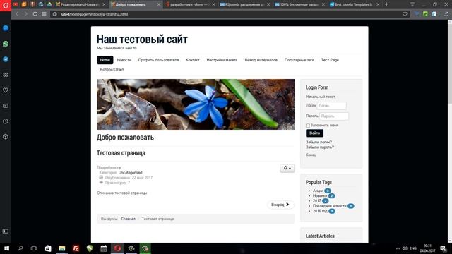 CMS Joomla. Оптимизация сайта с помощью RSSeo смотреть онлайн