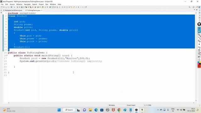 Full Stack Java Developer Course|Session-19|Exception Handling|Custom Exceptions| rajonlinetraining смотреть онлайн