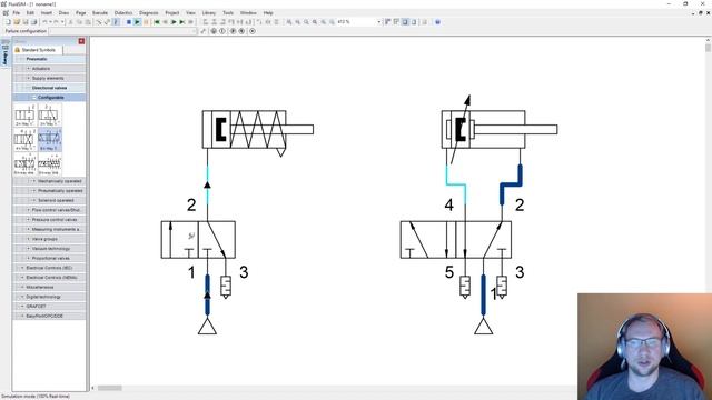 Pneumatics: Basics | FESTO FluidSIM Part 1