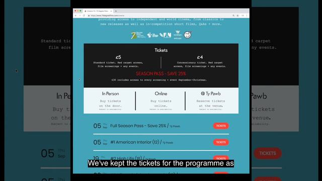 Introducing '73 Cinema' @ Tŷ Pawb Wrexham смотреть онлайн