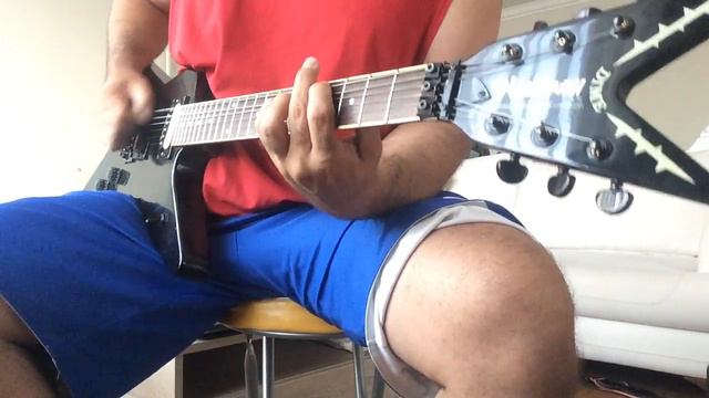 Washburn Dime with Dual Preamp ADA MP2 & Peavey Rock Master L500XL смотреть онлайн