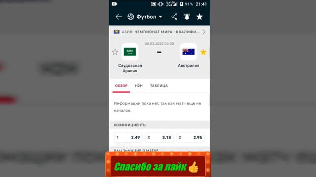 ОАЭ - Южная Корея / Саудовская Аравия - Австралия | Прогноз на матчи ЧМ 29 марта 2022.