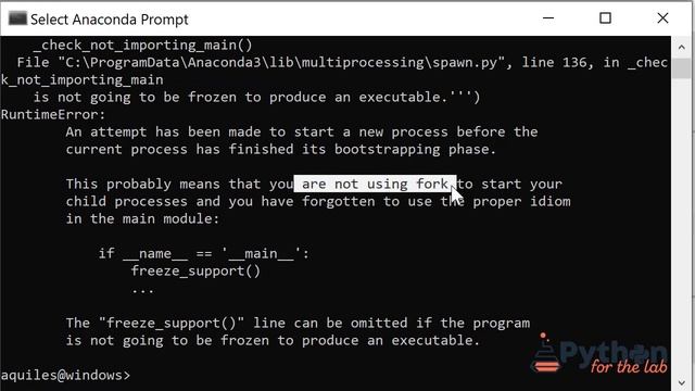 Python Multiprocessing on Windows and Linux смотреть онлайн