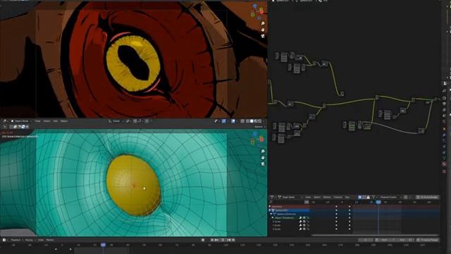 Anime Eye in Blender Eevee - Fishermen смотреть онлайн