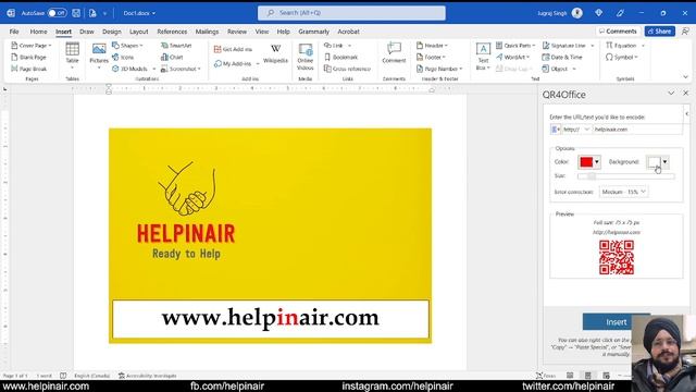 How to create QR Code in Microsoft Word, Excel, & PowerPoint смотреть онлайн