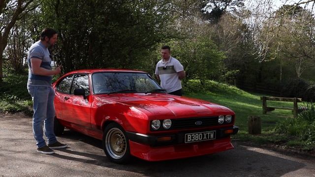 TOBY'S MODIFIED 1984 FORD CAPRI MK3 **2.1LITRE PINTO POWERED!** | Car Review смотреть онлайн