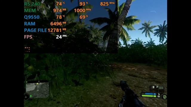 Crysis Remastered - Core 2 Quad Q9550 - R5 240 - 8 GB Ram смотреть онлайн