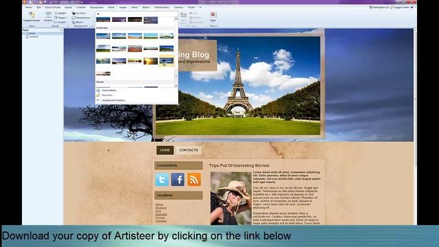 Artisteer 4 - Latest Joomla template Generator - Tutorial смотреть онлайн
