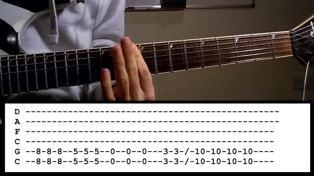 Papa Roach - Broken as me - Guitar Lesson- смотреть онлайн