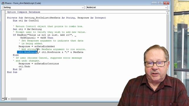 MS Access: Adding Values to a Combo Box List Without Editing the Form смотреть онлайн