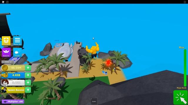 НОВЫЕ ПОДВОДНЫЕ КАЧКИ в МЕГА НУБ СИМУЛЯТОРЕ Roblox смотреть онлайн