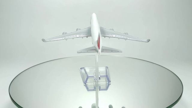 Модель самолета Boeing 747 Philippine Airlines длина 15 см (без шасси)