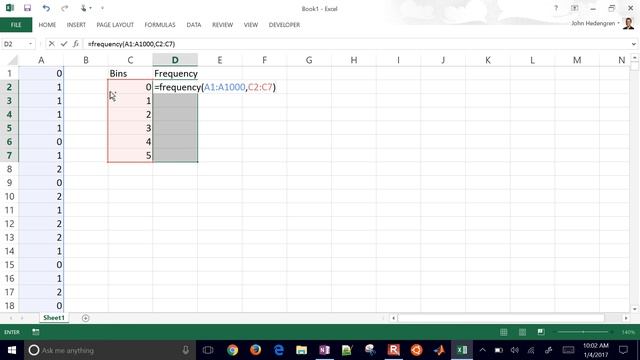 Generate Poisson Distribution and Histogram in Excel смотреть онлайн