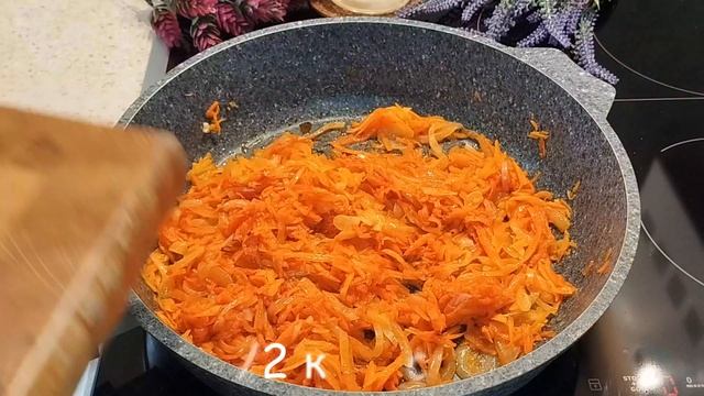 Попробовав раз, захочется снова и снова! Тушеная капуста с грибами. смотреть онлайн