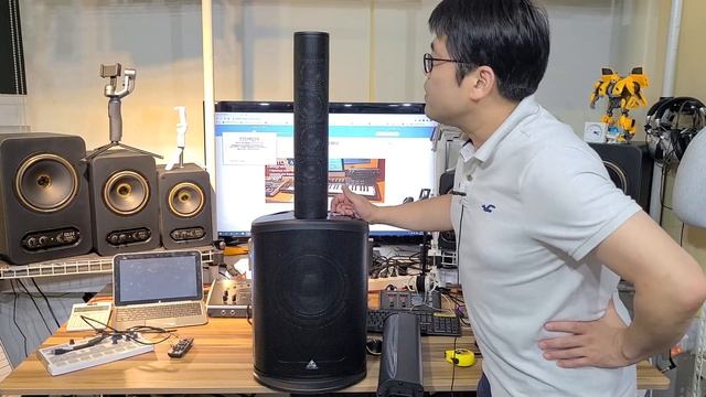 요즘 대유행이라는 컬럼스피커!! 멋진걸!!플랙스!!시선집중ㅎㅎㅎ смотреть онлайн
