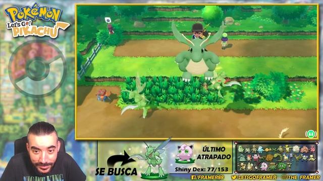 BUSCANDO A SHINY SCYTHER | LET'S GO PIKACHU смотреть онлайн