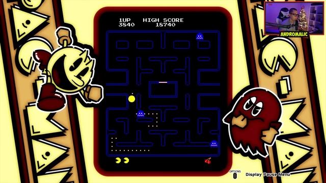 Классический Pac-Man с Андромаликом смотреть онлайн