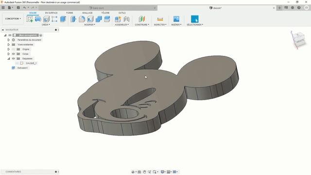[TUTO DEBUTANT] - Comment extruder une image sur FUSION 360 смотреть онлайн