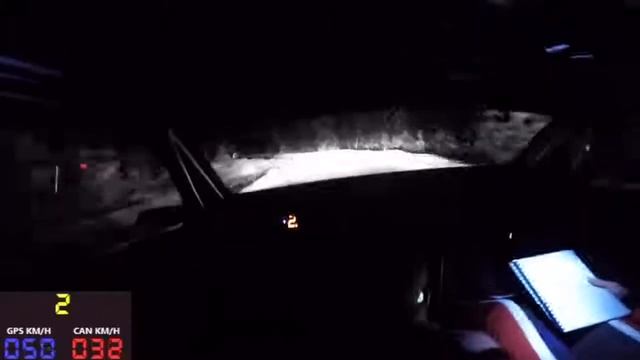 ONBOARD Nikolay Gryazin - ON THE LIMIT - TOPSPEED on SNOW - Skoda Fabia R5 смотреть онлайн