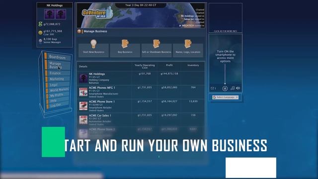 GoVenture World Business Game смотреть онлайн