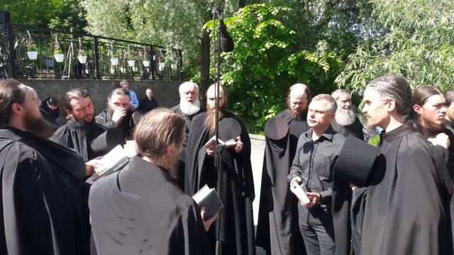 Водосвятный молебен на р. Донец в день Преполовения смотреть онлайн