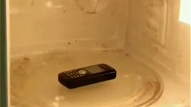 Сжечь заживо мобильник в микроволновке! смотреть онлайн