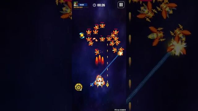 Space Shooter Galaxy Shooter vs Galaxy Invader - level 1 смотреть онлайн