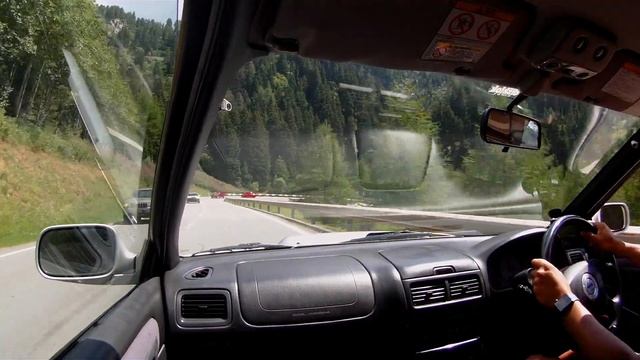 Maloja Pass - Subaru Impreza GC8 WRX STi - July 2018 Road Trip - Maps in Description смотреть онлайн