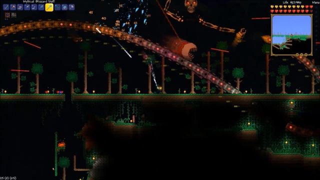 Terraria 1.2.3: All Mechanical Bosses AT ONCE - Skeletron Prime, Destroyer, The Twins, NO BUFFS