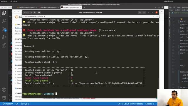 Validating Kubernetes Configurations with Datree смотреть онлайн