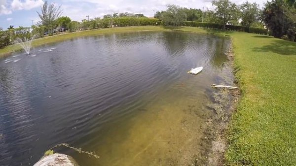 RC Boat Fishing Challenge! It Actually Catches Fish!