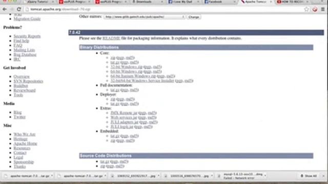 Setting up Eclipse and Tomcat 7 on a Mac Running OSX смотреть онлайн