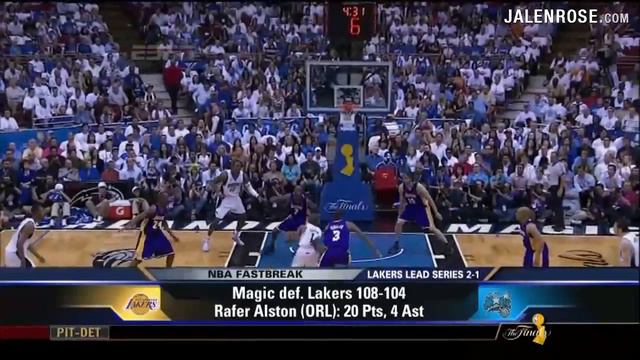 Lakers vs Magic Game 3 - Rafer Alston Highlights - Jalen Rose discusses on ESPN смотреть онлайн
