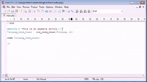 PHP Tutorial using String Functions Part 1