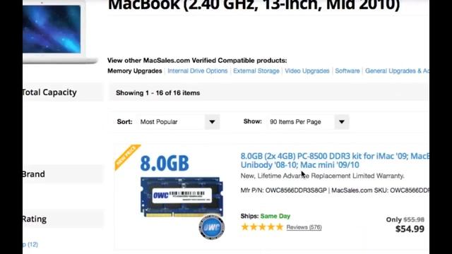 Macbook 13inch Unibody White 16gb Ram!! Mid 2010 смотреть онлайн