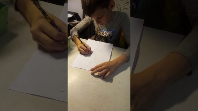 Рисуем скелет человека. Уроки рисования. смотреть онлайн