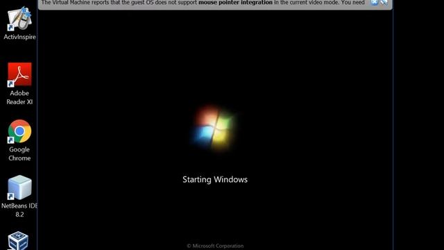 Oracle Virtual Box Loading Windows 7 смотреть онлайн