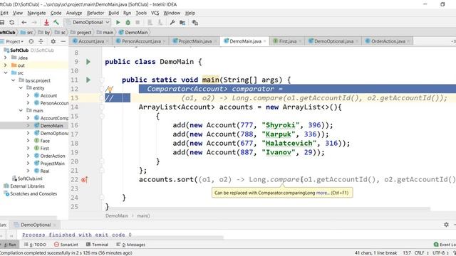 Functional interface Comparator 2018 10 11 смотреть онлайн