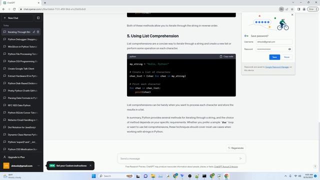 How do I iterate through a string in Python смотреть онлайн