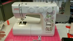 Швейная машина Janome Jasmin 25 - подробный обзор.
