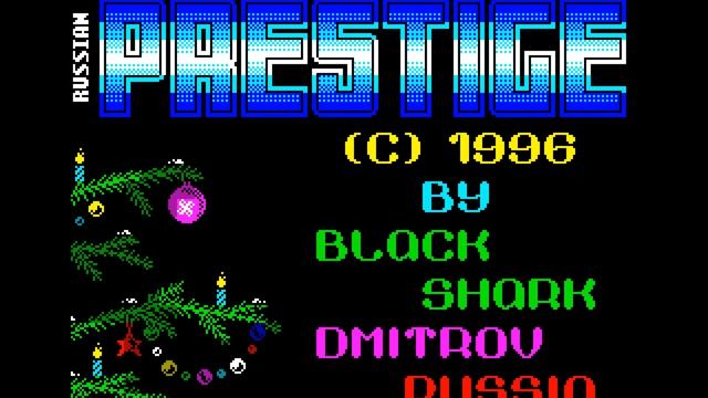 Russian Prestige (Enlight'96 - 11,Demo) ZX Spectrum 128 Demo [8K, 50fps] смотреть онлайн
